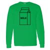 Heavy Cotton 100% Cotton Long Sleeve T Shirt Thumbnail