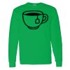 Heavy Cotton 100% Cotton Long Sleeve T Shirt Thumbnail