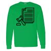 Heavy Cotton 100% Cotton Long Sleeve T Shirt Thumbnail