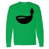 Heavy Cotton 100% Cotton Long Sleeve T Shirt Thumbnail