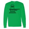 Heavy Cotton 100% Cotton Long Sleeve T Shirt Thumbnail