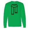 Heavy Cotton 100% Cotton Long Sleeve T Shirt Thumbnail