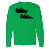 Heavy Cotton 100% Cotton Long Sleeve T Shirt Thumbnail