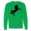 Heavy Cotton 100% Cotton Long Sleeve T Shirt Thumbnail