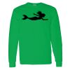 Heavy Cotton 100% Cotton Long Sleeve T Shirt Thumbnail