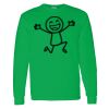 Heavy Cotton 100% Cotton Long Sleeve T Shirt Thumbnail