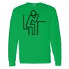 Heavy Cotton 100% Cotton Long Sleeve T Shirt Thumbnail