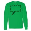 Heavy Cotton 100% Cotton Long Sleeve T Shirt Thumbnail