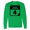 Heavy Cotton 100% Cotton Long Sleeve T Shirt Thumbnail