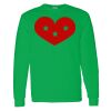 Heavy Cotton 100% Cotton Long Sleeve T Shirt Thumbnail