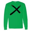 Heavy Cotton 100% Cotton Long Sleeve T Shirt Thumbnail