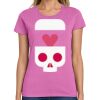 Ladies Heavy Cotton 100% Cotton T Shirt Thumbnail