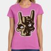 Ladies Heavy Cotton 100% Cotton T Shirt Thumbnail