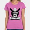 Ladies Heavy Cotton 100% Cotton T Shirt Thumbnail