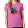 Ladies Heavy Cotton 100% Cotton T Shirt Thumbnail