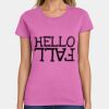 Ladies Heavy Cotton 100% Cotton T Shirt Thumbnail