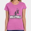 Ladies Heavy Cotton 100% Cotton T Shirt Thumbnail