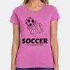 Ladies Heavy Cotton 100% Cotton T Shirt Thumbnail