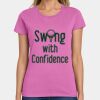 Ladies Heavy Cotton 100% Cotton T Shirt Thumbnail