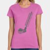 Ladies Heavy Cotton 100% Cotton T Shirt Thumbnail