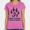 Ladies Heavy Cotton 100% Cotton T Shirt Thumbnail