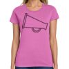 Ladies Heavy Cotton 100% Cotton T Shirt Thumbnail