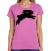 Ladies Heavy Cotton 100% Cotton T Shirt Thumbnail