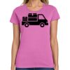 Ladies Heavy Cotton 100% Cotton T Shirt Thumbnail