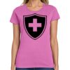 Ladies Heavy Cotton 100% Cotton T Shirt Thumbnail
