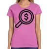 Ladies Heavy Cotton 100% Cotton T Shirt Thumbnail