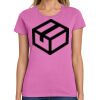 Ladies Heavy Cotton 100% Cotton T Shirt Thumbnail