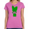 Ladies Heavy Cotton 100% Cotton T Shirt Thumbnail