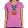Ladies Heavy Cotton 100% Cotton T Shirt Thumbnail