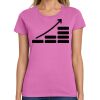 Ladies Heavy Cotton 100% Cotton T Shirt Thumbnail