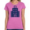 Ladies Heavy Cotton 100% Cotton T Shirt Thumbnail