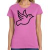 Ladies Heavy Cotton 100% Cotton T Shirt Thumbnail