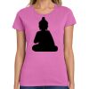 Ladies Heavy Cotton 100% Cotton T Shirt Thumbnail