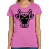 Ladies Heavy Cotton 100% Cotton T Shirt Thumbnail
