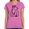 Ladies Heavy Cotton 100% Cotton T Shirt Thumbnail