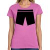 Ladies Heavy Cotton 100% Cotton T Shirt Thumbnail