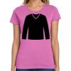 Ladies Heavy Cotton 100% Cotton T Shirt Thumbnail