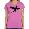 Ladies Heavy Cotton 100% Cotton T Shirt Thumbnail