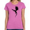 Ladies Heavy Cotton 100% Cotton T Shirt Thumbnail