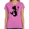 Ladies Heavy Cotton 100% Cotton T Shirt Thumbnail