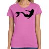 Ladies Heavy Cotton 100% Cotton T Shirt Thumbnail