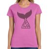 Ladies Heavy Cotton 100% Cotton T Shirt Thumbnail