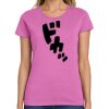 Ladies Heavy Cotton 100% Cotton T Shirt Thumbnail