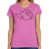 Ladies Heavy Cotton 100% Cotton T Shirt Thumbnail