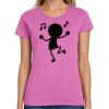Ladies Heavy Cotton 100% Cotton T Shirt Thumbnail