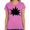 Ladies Heavy Cotton 100% Cotton T Shirt Thumbnail